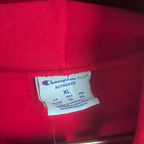 NWT Louisville Cardinals Team Relaxed Fit Full Zip Champion Mens Hoodie sz XL - Picture 6 of 8